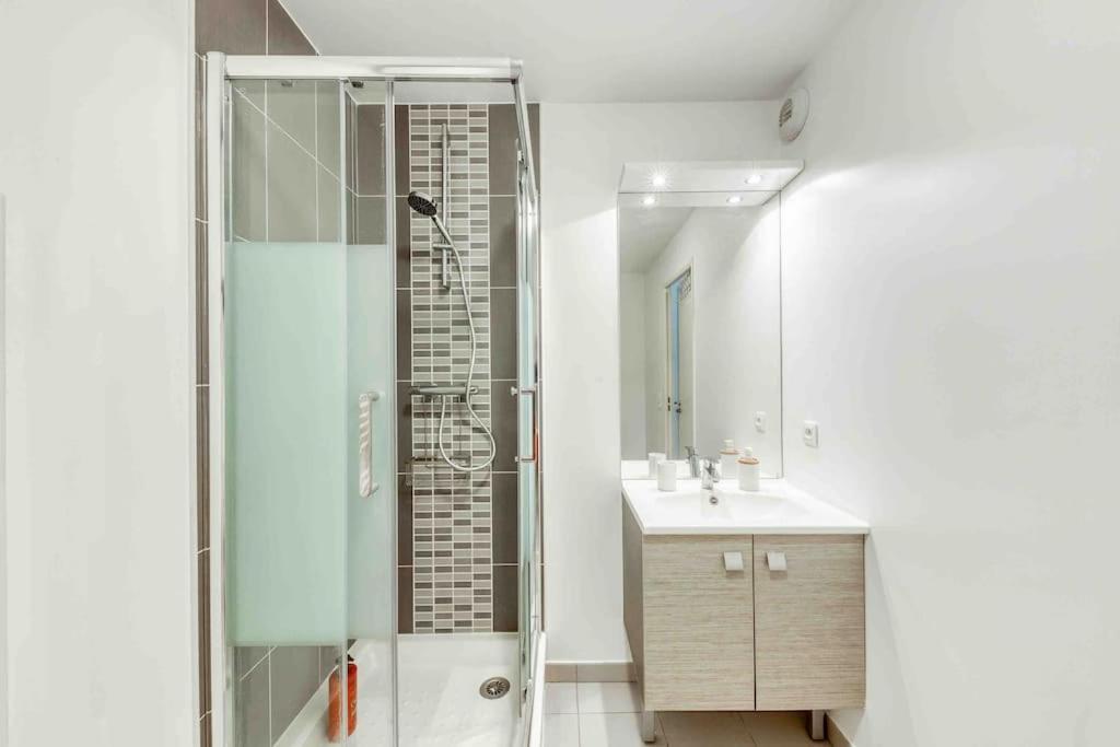 Appartement Moderne, Metro 7, Parking Et Jardin Villejuif Zewnętrze zdjęcie