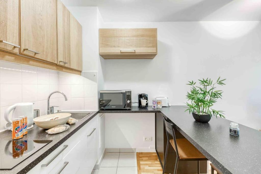Appartement Moderne, Metro 7, Parking Et Jardin Villejuif Zewnętrze zdjęcie