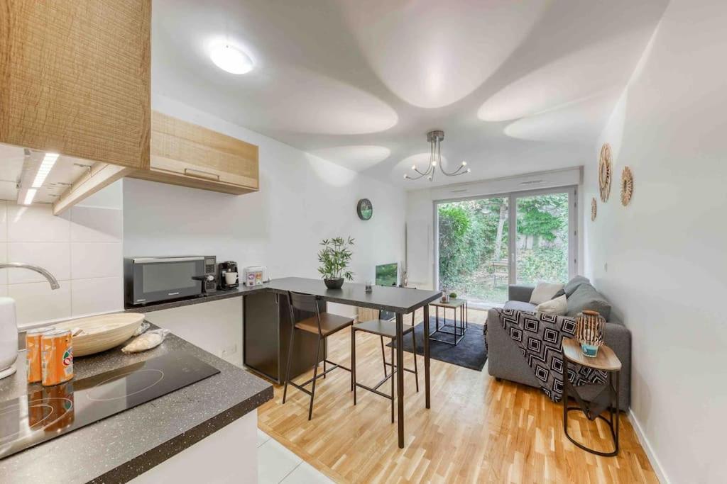 Appartement Moderne, Metro 7, Parking Et Jardin Villejuif Zewnętrze zdjęcie