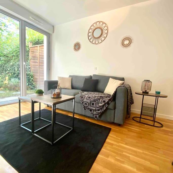 Appartement Moderne, Metro 7, Parking Et Jardin Villejuif Zewnętrze zdjęcie