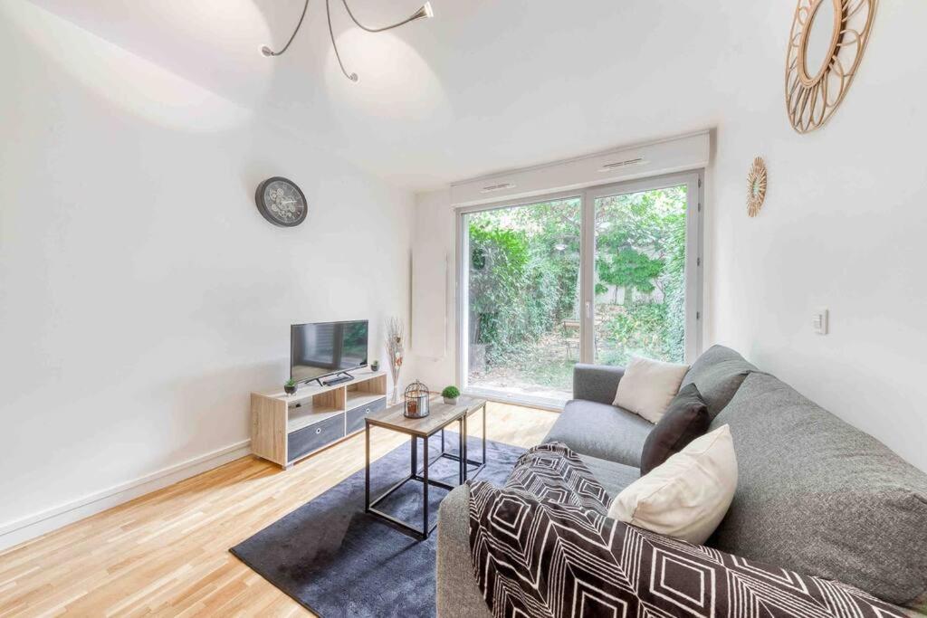 Appartement Moderne, Metro 7, Parking Et Jardin Villejuif Zewnętrze zdjęcie