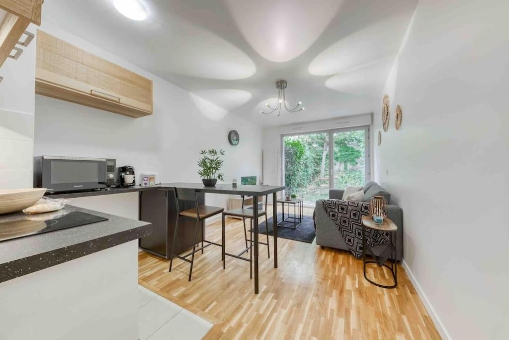 Appartement Moderne, Metro 7, Parking Et Jardin Villejuif Zewnętrze zdjęcie